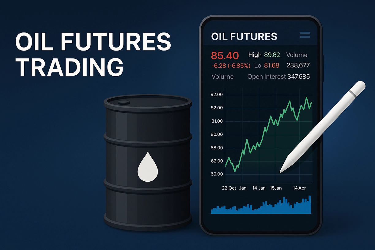 Oil futures trading